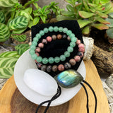 Heart Chakra Mala armbandssett🌈