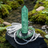 Green Fluorite Stone of Renewal Set - 70% Off