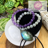 Crown Chakra Mala armbandssett🌈