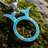 Z ARRON DESIGN Serenity Moonstone Koparvír Hengiskraut Hálsmen