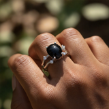Z ARRON DESIGN Serenity Moonstone Koparvír Hengiskraut Hálsmen