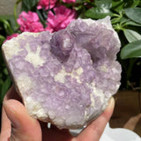 Natural Purple Fluorite Cluster (520 grams) (Item #1028)