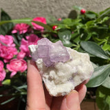 Natural Purple Fluorite Cluster (90grams) (Item #1030)