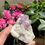 Natural Purple Fluorite Cluster (90grams) (Item #1030)