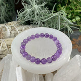 Mala Amethyst armband með flauelspoka