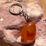 Carnelian Crystal Keychain