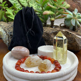 Mala Bracelet & Abundance Crystal Set š