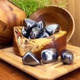 Hematite Tumbled Unique Shaped Stone component from the Creative Fire Crystal Set.