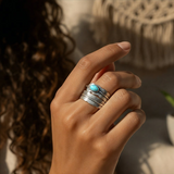 Z ARRON DESIGN Serenity Moonstone Koparvír Hengiskraut Hálsmen