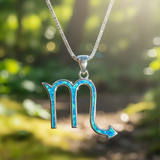 Κολιέ μενταγιόν Z ARRON DESIGN Serenity Moonstone από χάλκινο σύρμα