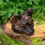 Crystal Animal Spirit Totems: Visionary Cat - Red Obsidian
