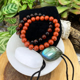 Root Chakra Mala armbandssett 🌈