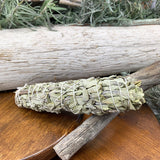6-inch witte saliebundels