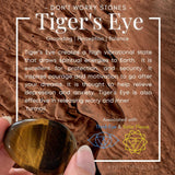 Tiger’s Eye Worry Stone - worrystone