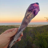 Dark Amethyst Crystal Shard (stór)