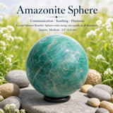 Amazonit-Kugel