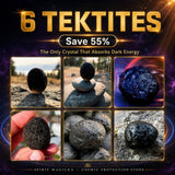 Tektite-exemplar - den enda kristallen på planeten som kan absorbera mörk energi