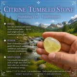 Citrin Tumbled Stone