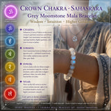 7-delt Mala Bead Armbånd Chakra Sæt (et armbånd til hvert Chakra)