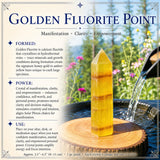 Goldener Fluorit-Punkt