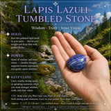 Piedra rodada lapislázuli
