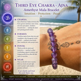 7-delt Mala Bead Armbånd Chakra Sæt (et armbånd til hvert Chakra)