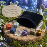 Crystal Energy Workers fickpåse Set