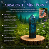 Z ARRON DESIGN Serenity Moonstone kobbertråd anheng halskjede