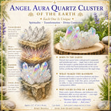 Angel Aura Quartz Cluster.
