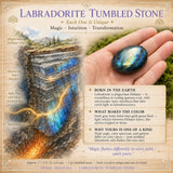 Ogrlica z obeskom iz bakrene žice Z ARRON DESIGN Serenity Moonstone