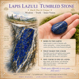 Piedra rodada lapislázuli