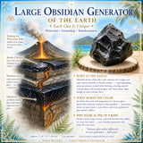 Stor Obsidian Generator 👉 75 % RABATT Kun 1 dag