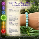 7-delt Mala Bead Armbånd Chakra Sæt (et armbånd til hvert Chakra)