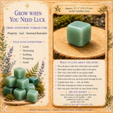 Cubo Tumbled Aventurina Verde