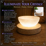 Juego de 3 piezas de cristal Trinity