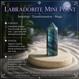 Z ARRON DESIGN Serenity Moonstone kobbertråd anheng halskjede