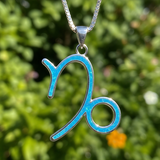 Κολιέ μενταγιόν Z ARRON DESIGN Serenity Moonstone από χάλκινο σύρμα