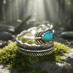Z ARRON DESIGN Serenity Moonstone Koparvír Hengiskraut Hálsmen