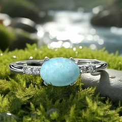 Z ARRON DESIGN Serenity Moonstone Koparvír Hengiskraut Hálsmen