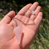 Κολιέ με κρεμαστό κόσμημα από Amethyst Macrame
