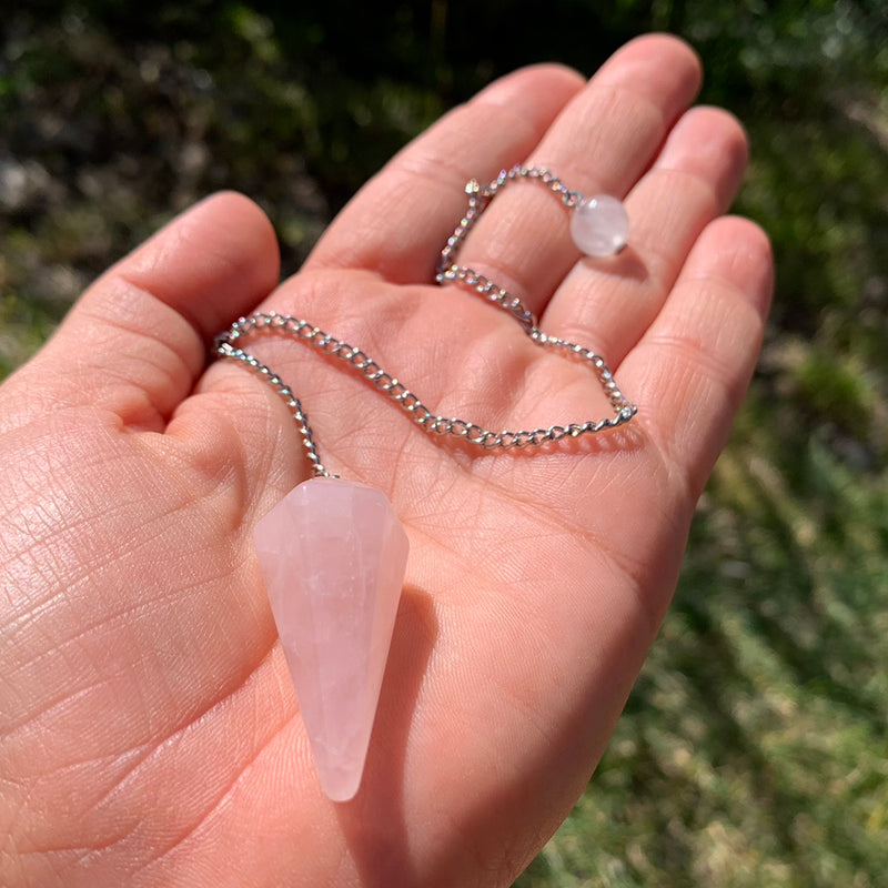 Κολιέ με κρεμαστό κόσμημα από Amethyst Macrame