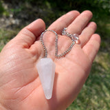 Κολιέ με κρεμαστό κόσμημα από Amethyst Macrame