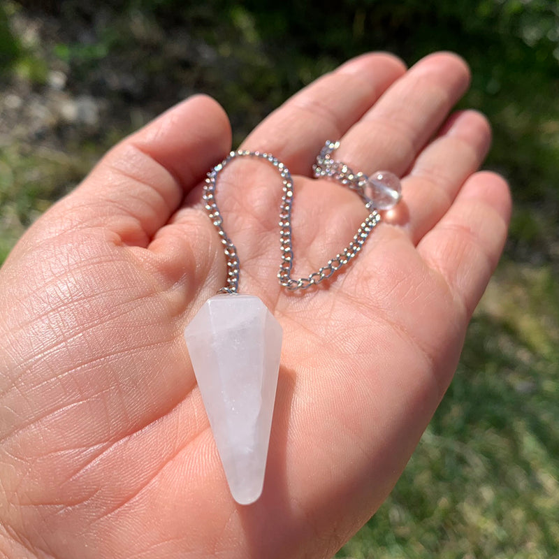 Κολιέ με κρεμαστό κόσμημα από Amethyst Macrame
