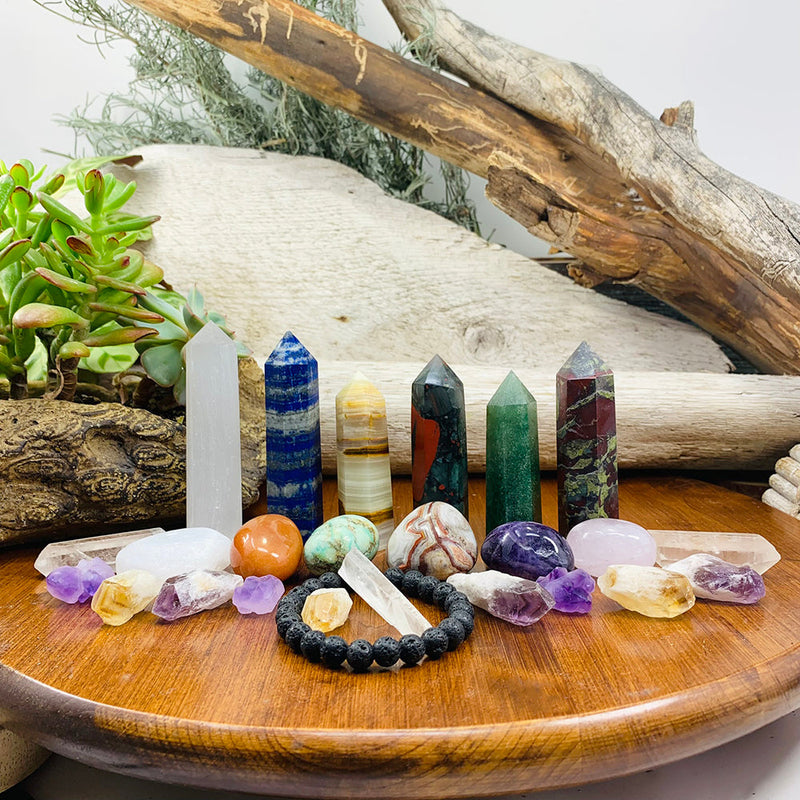 25-Piece Crystal Super Bundle Set