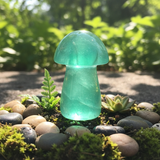 Green Fluorite Mushroom
