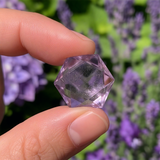 Amethyst Sacred Geometry Faceted Crystal