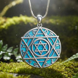 Celestial Zodiac Opal Necklace