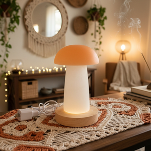 Crystal Mood Light (Clear Quartz Medium Pyramid)