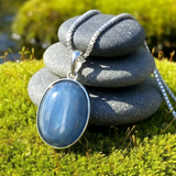 Κολιέ μενταγιόν Z ARRON DESIGN Serenity Moonstone από χάλκινο σύρμα