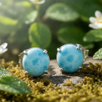 Κολιέ μενταγιόν Z ARRON DESIGN Serenity Moonstone από χάλκινο σύρμα